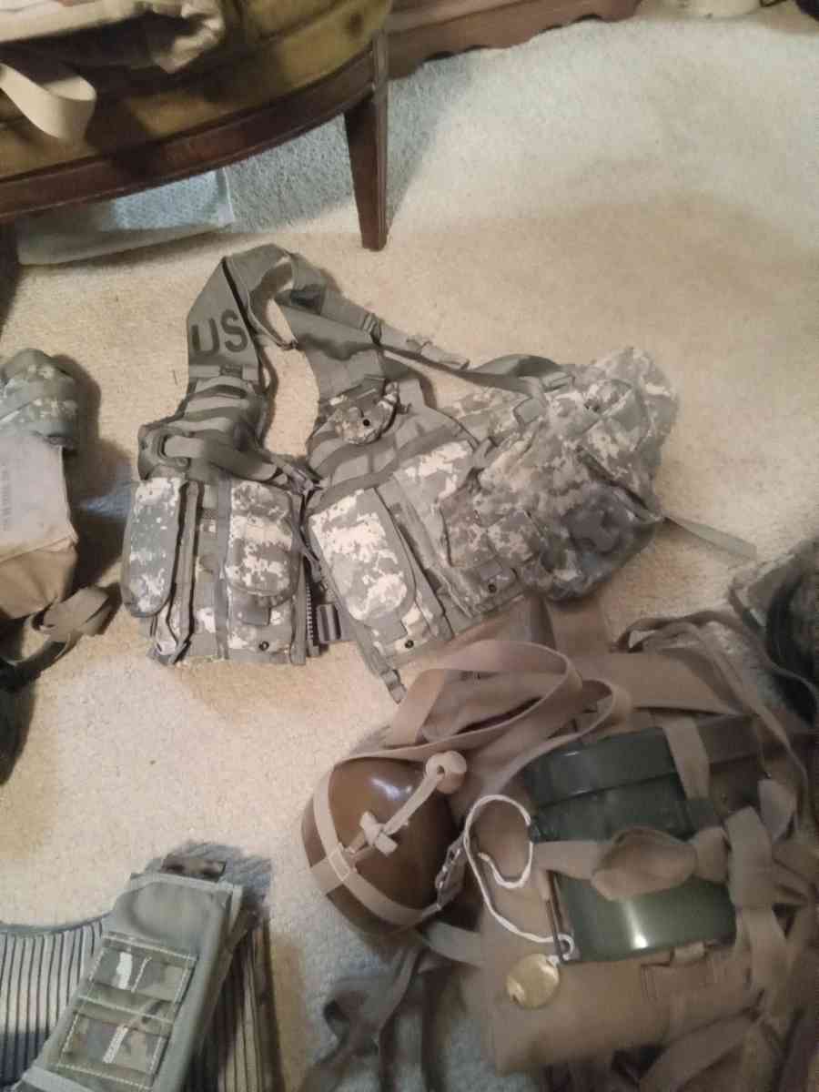 Huge Lot New Military Items  Ballistic helmet vest gas mask - Limestone, Tennessee - FleaMarketBay