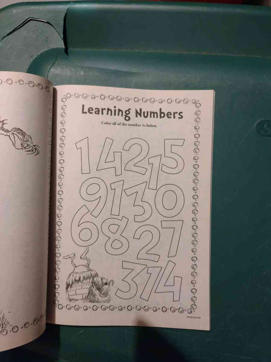 Grinch activity and coloring book - Gary, Indiana - FleaMarketBay