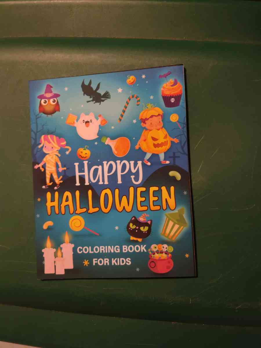 Happy Halloween coloring book for kids
