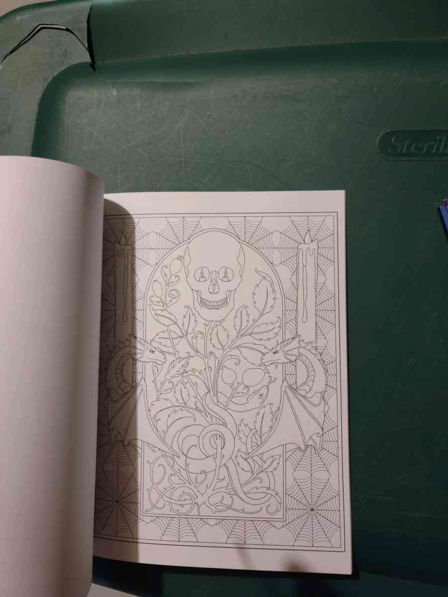 Creative Haven Gothic Fantasy Coloring book - Gary, Indiana - FleaMarketBay
