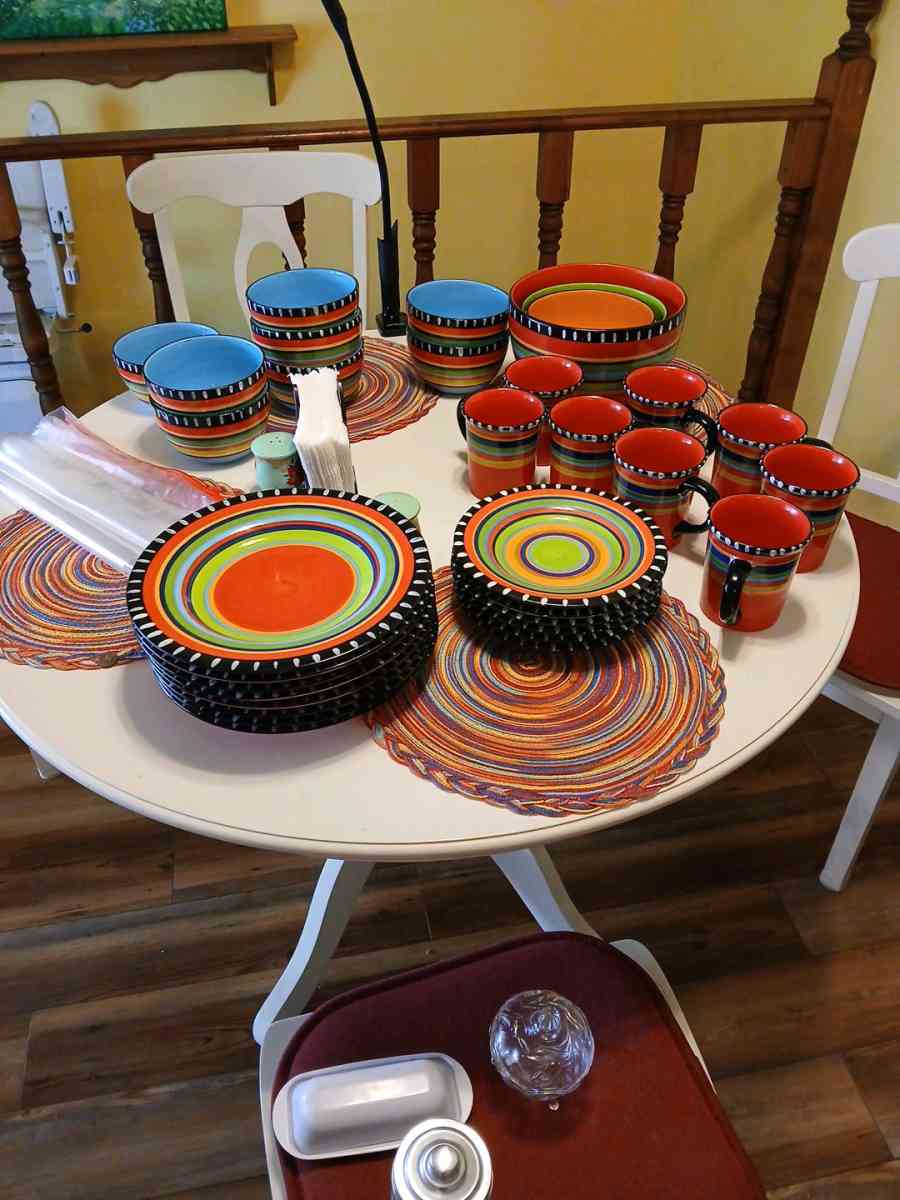 All House furniture beds dressers tables dishes