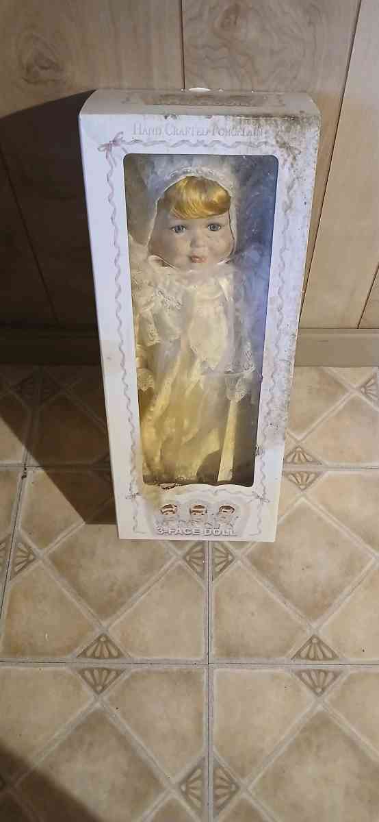1 3 face porcelain doll