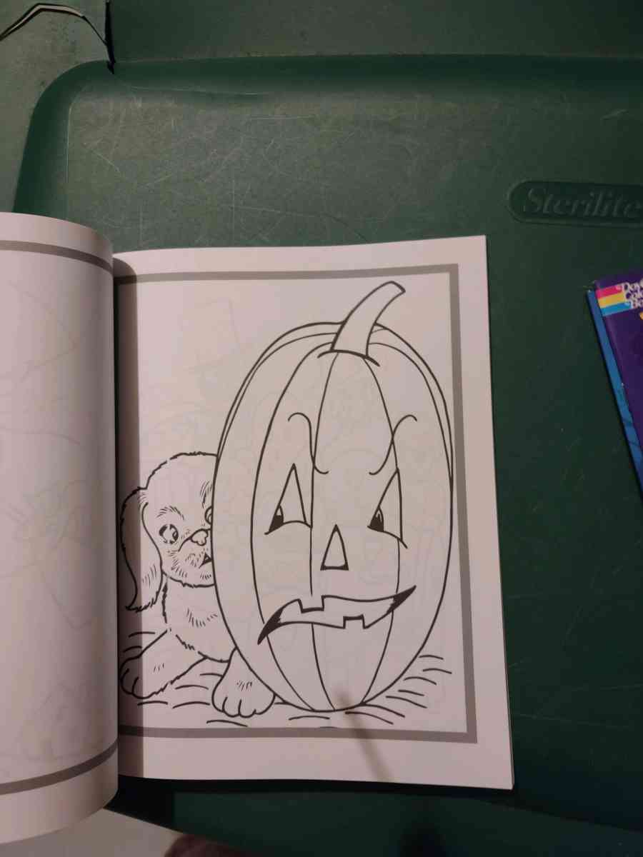Creative Haven Halloween coloring book