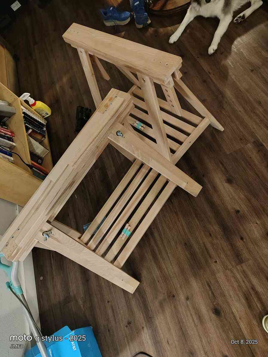 custom made saw horses