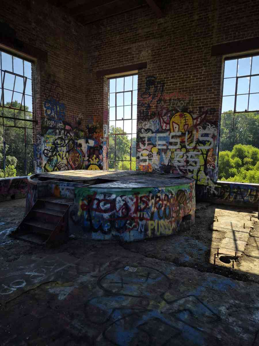 Urbex map for the Carolinas