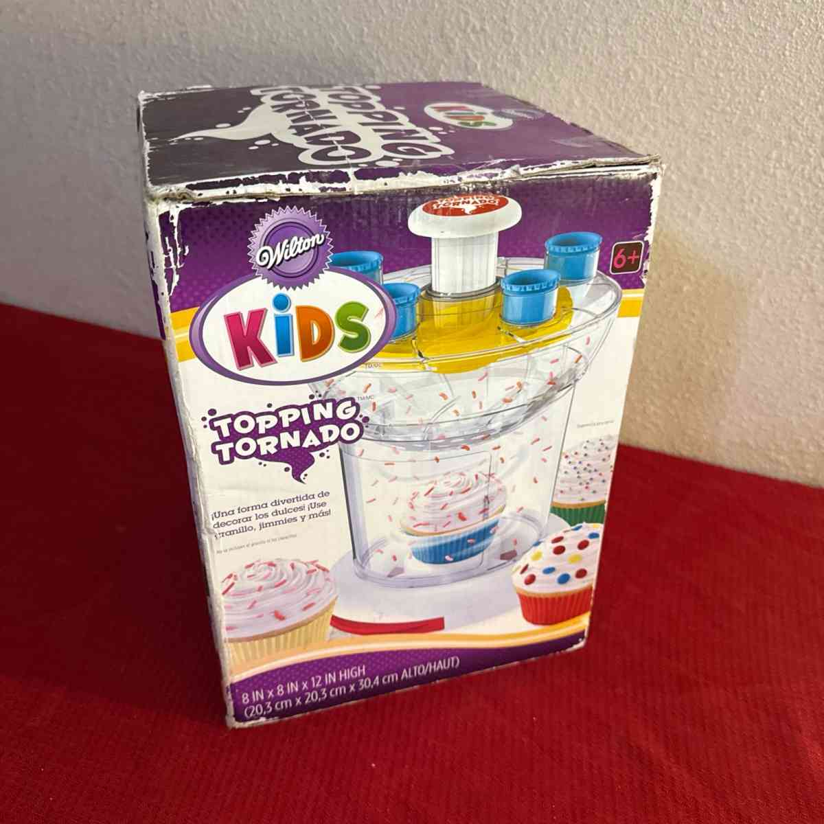Wilton Kids Topping Tornado DAMAGE BOX ITEM IS NEW