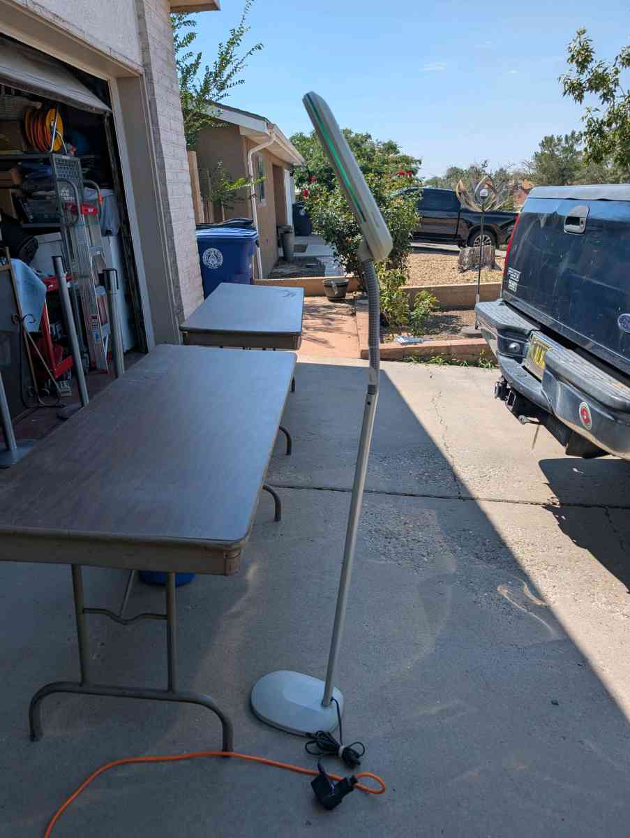 Over The Desk Floor Lamp