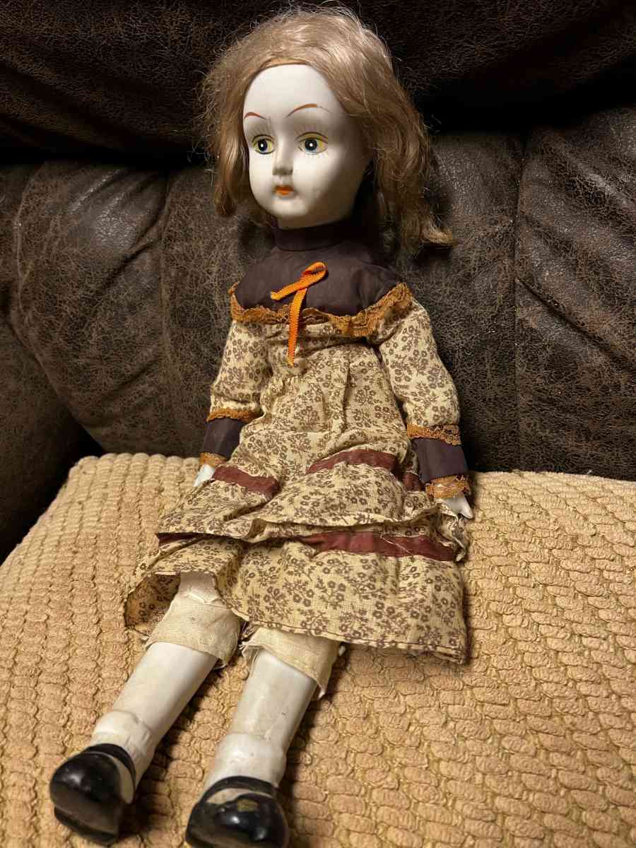 antique porcelain doll