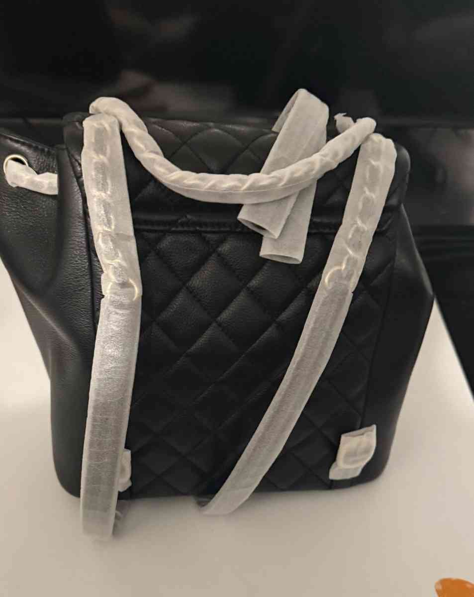 Brand new leather luxury backpack