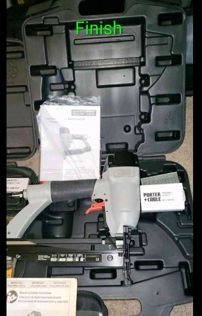 Porter Cable Finish Nailer