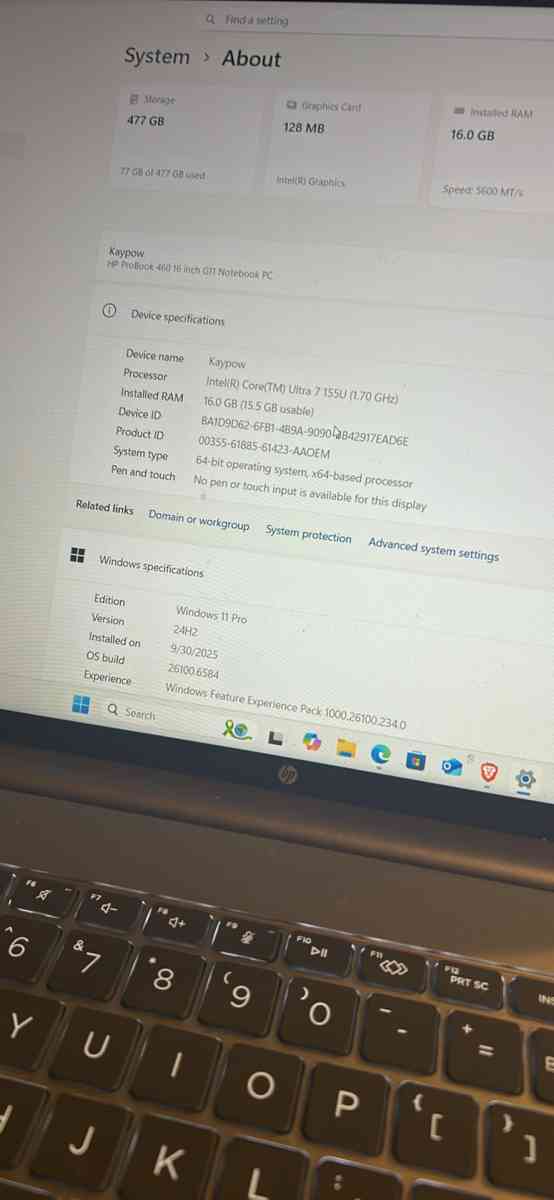 A gaming laptop - Colorado City, Colorado - FleaMarketBay