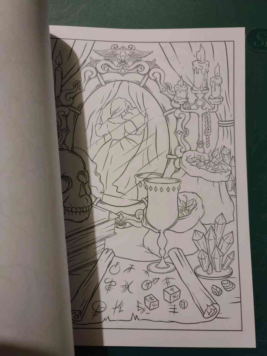 Witch coloring book - Gary, Indiana - FleaMarketBay