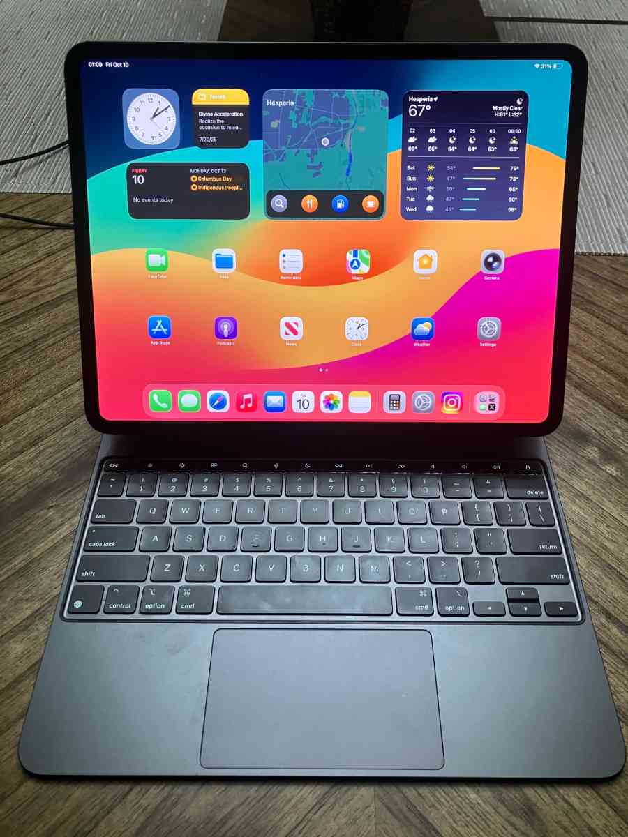 Unlocked 2024 IPad Pro M4 13 Inch 256GB WiFi Only - Hesperia, California - FleaMarketBay