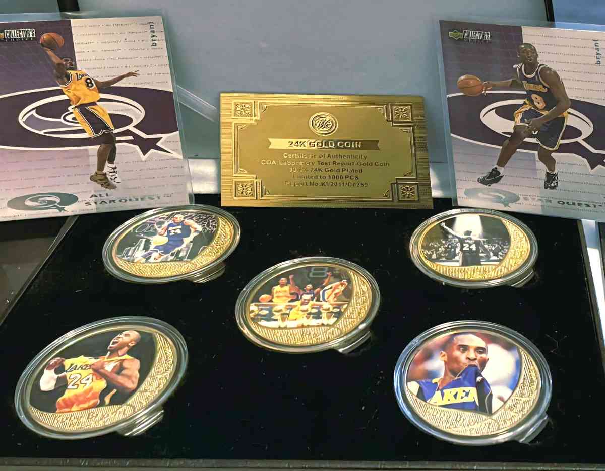 Kobe Bryants Guardian GOAT Collection 24 Piece Set