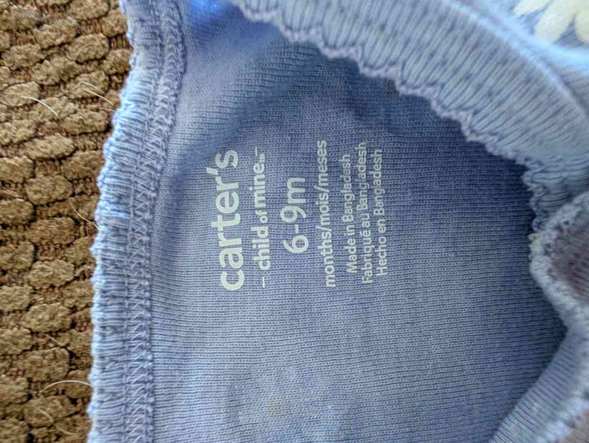 Baby Purple romper with bee