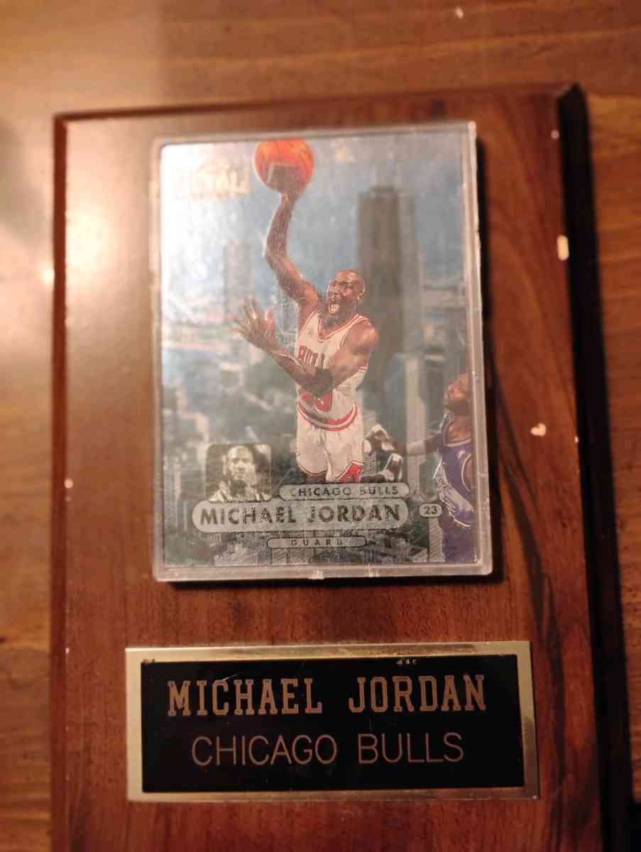 Michael Jordan metal universe collectible card