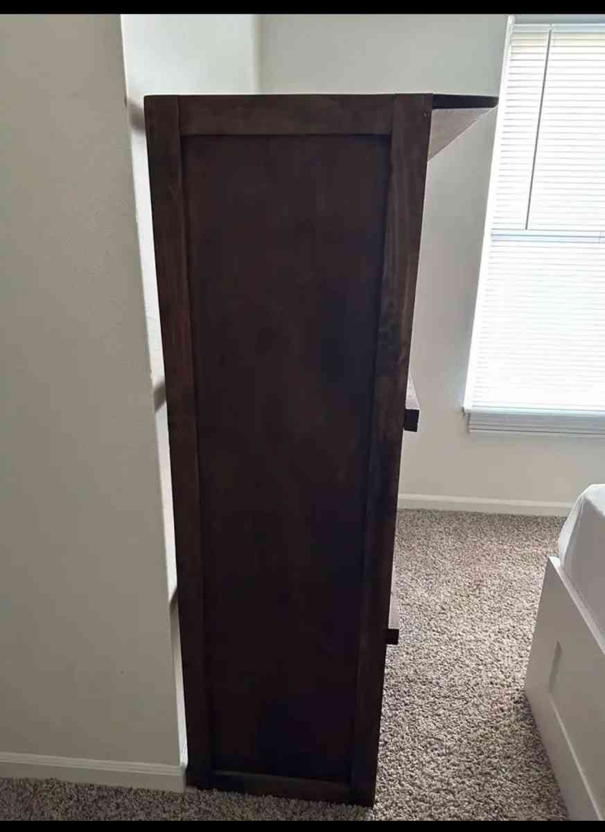 Desk shelves and drawers wood furniture