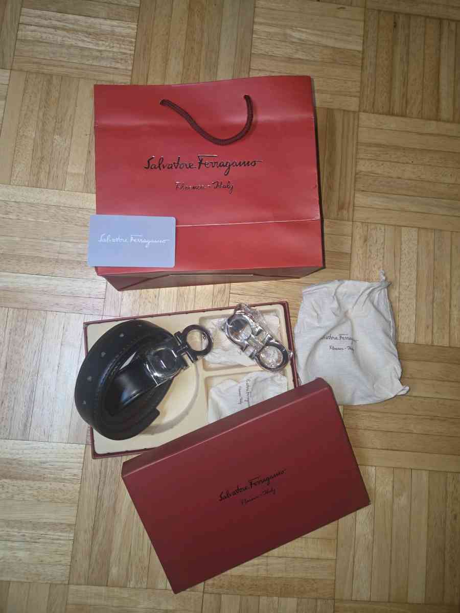 Salvatore Ferragamo luxurious man belt