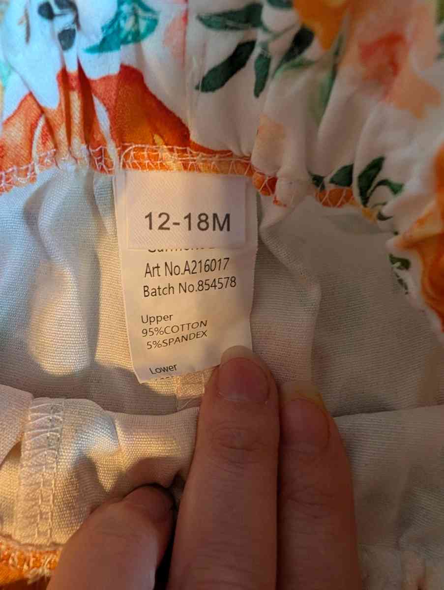 One pumpkin baby outfit