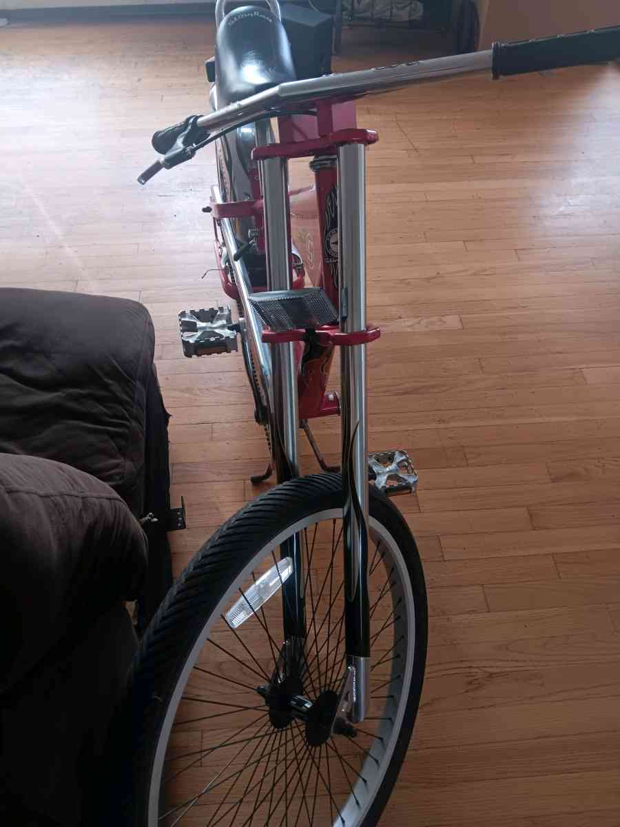 vendo una bicicleta  buenas i clsica color rojo llanta de mo - Aurora, Illinois - FleaMarketBay