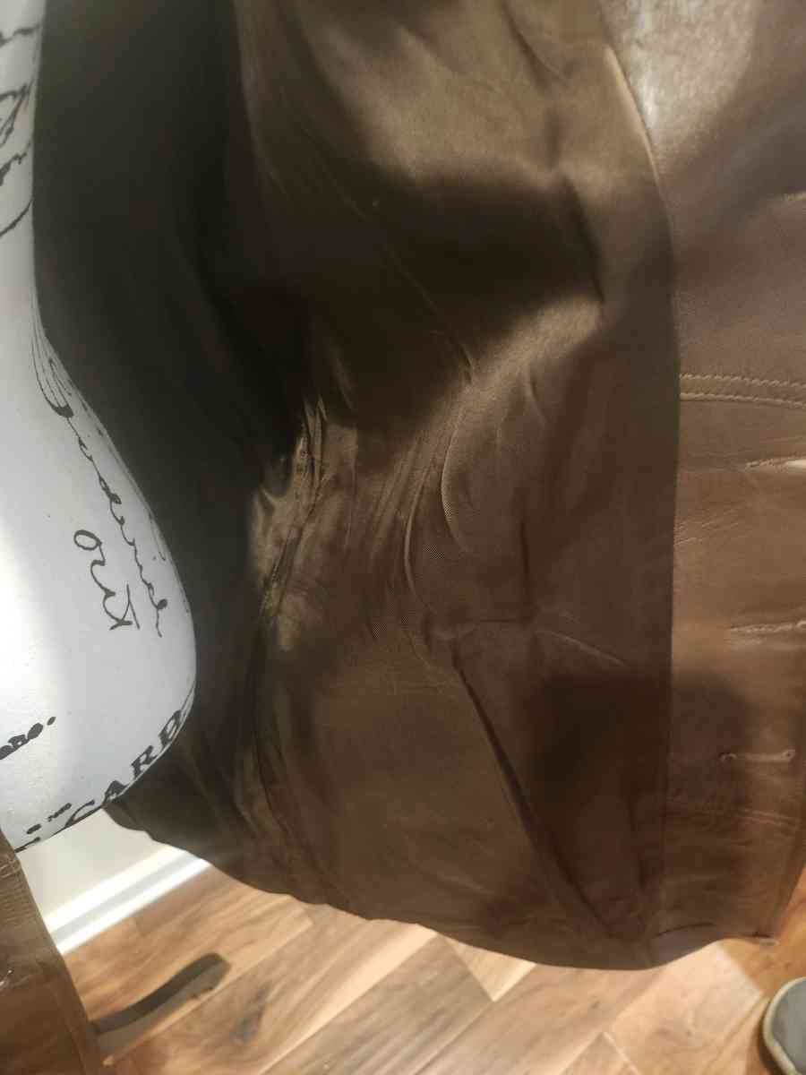 vintage leather jacket