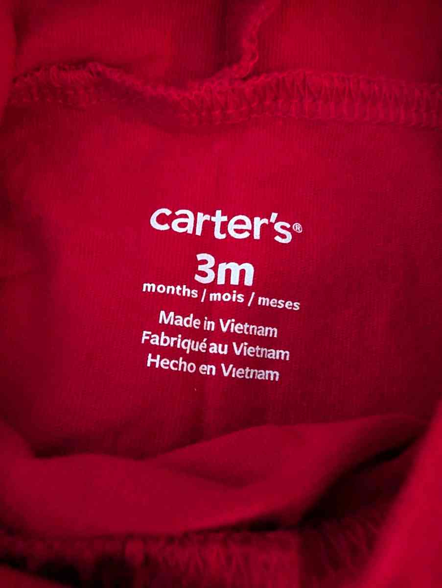 Baby Christmas outfit with hood