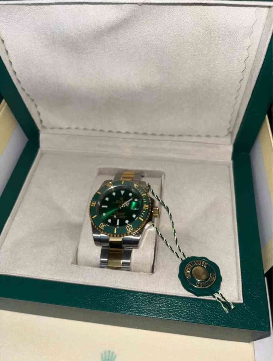 Luxury Green Watch