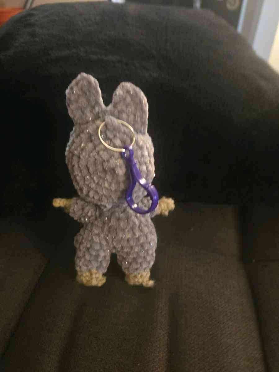 Crochet Mystery Stuffed Labubu Keychain - Laurel, Maryland - FleaMarketBay