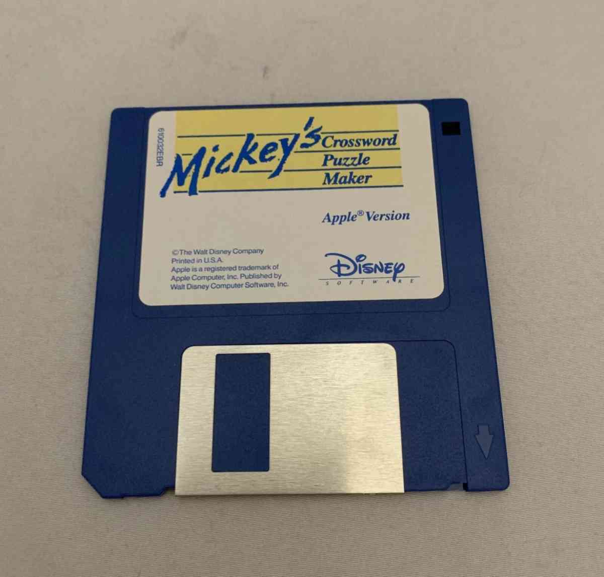 Disney Software Mickeys Crossword Puzzle Maker  User Guide U