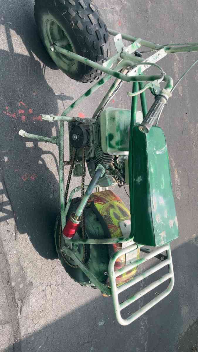 mini bike frame and tiers needs engine