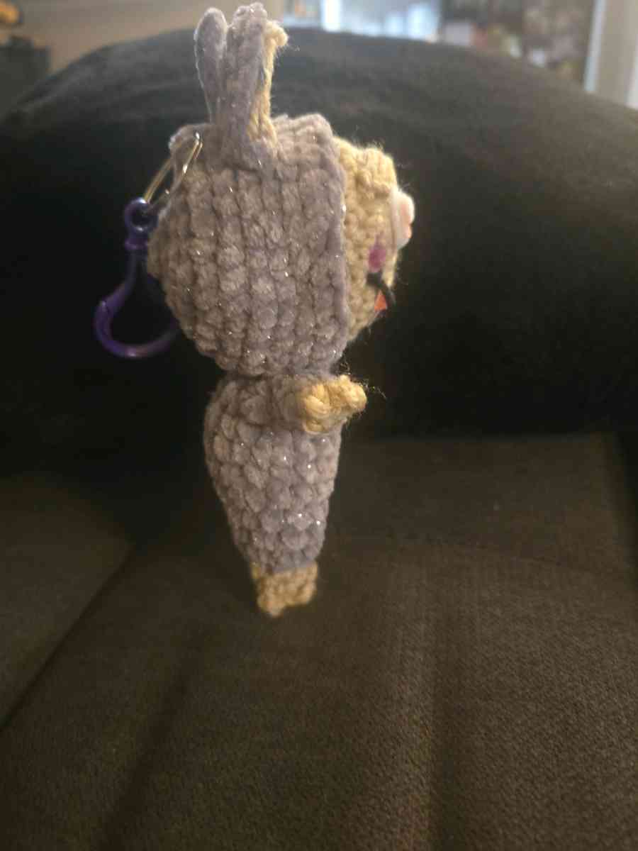 Crochet Mystery Stuffed Labubu Keychain - Laurel, Maryland - FleaMarketBay