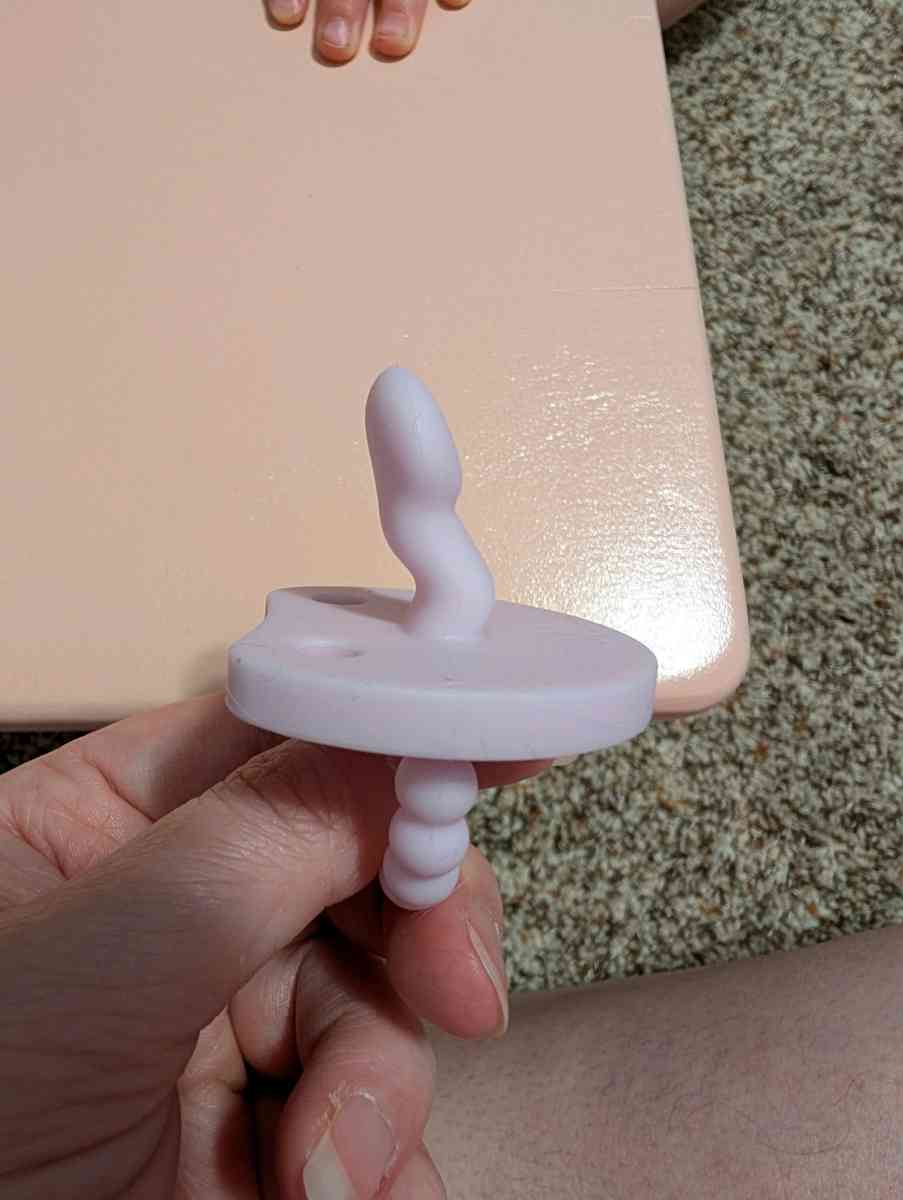 5 Cutie Pat Pacifiers and a teether