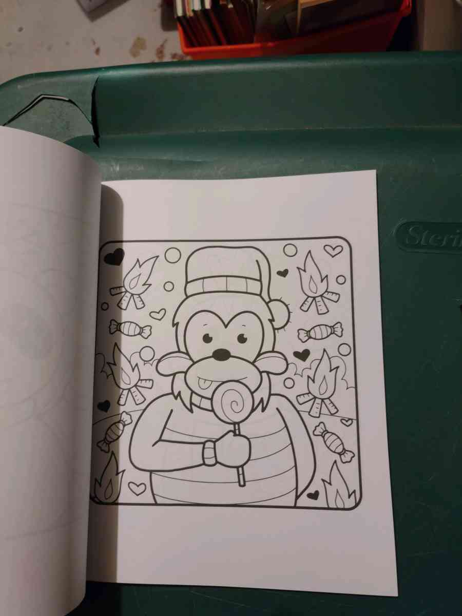 Coloring book for Christmas - Gary, Indiana - FleaMarketBay