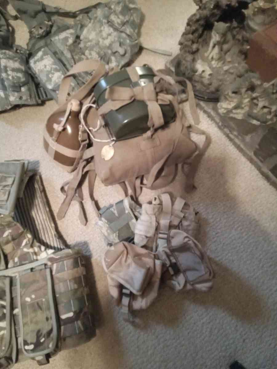 Huge Lot New Military Items  Ballistic helmet vest gas mask - Limestone, Tennessee - FleaMarketBay