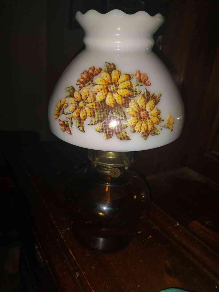 Vintage oil lamp