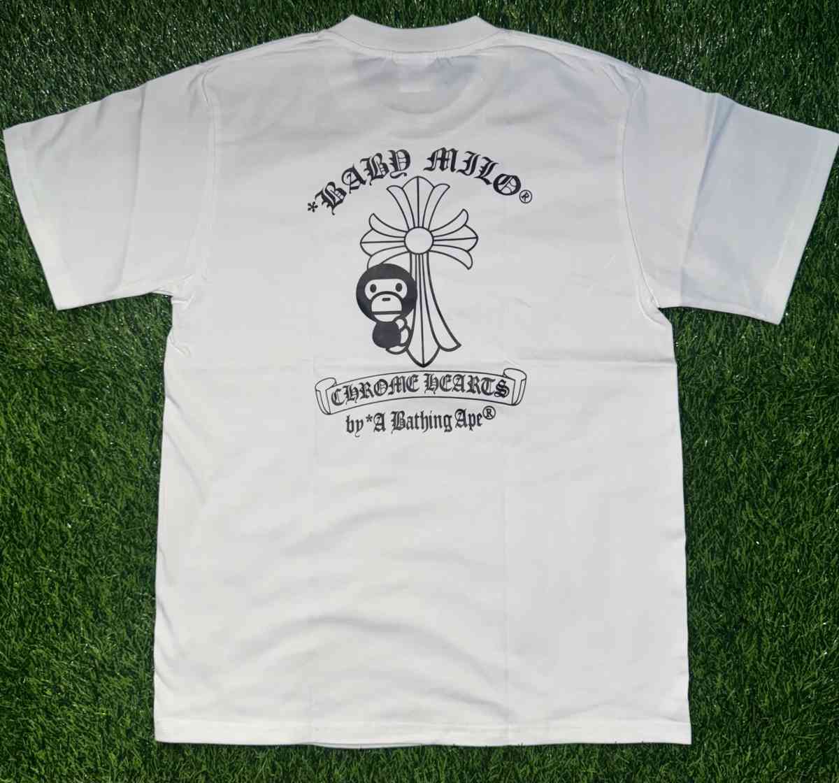 BAPExChrome Hearts Tee