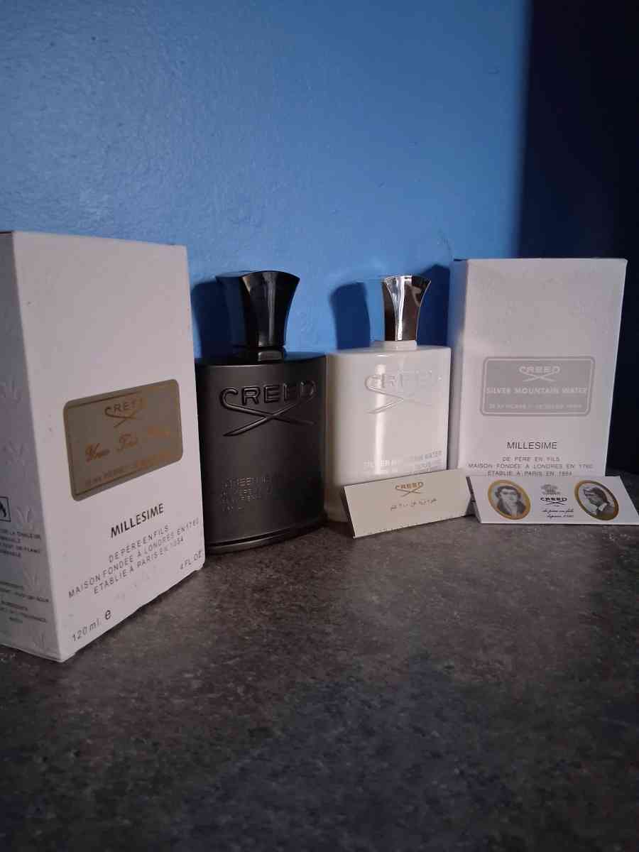 Creed Green Irish Tweed and Creed Silver Mountain Water 4oz - Los Angeles, California - FleaMarketBay