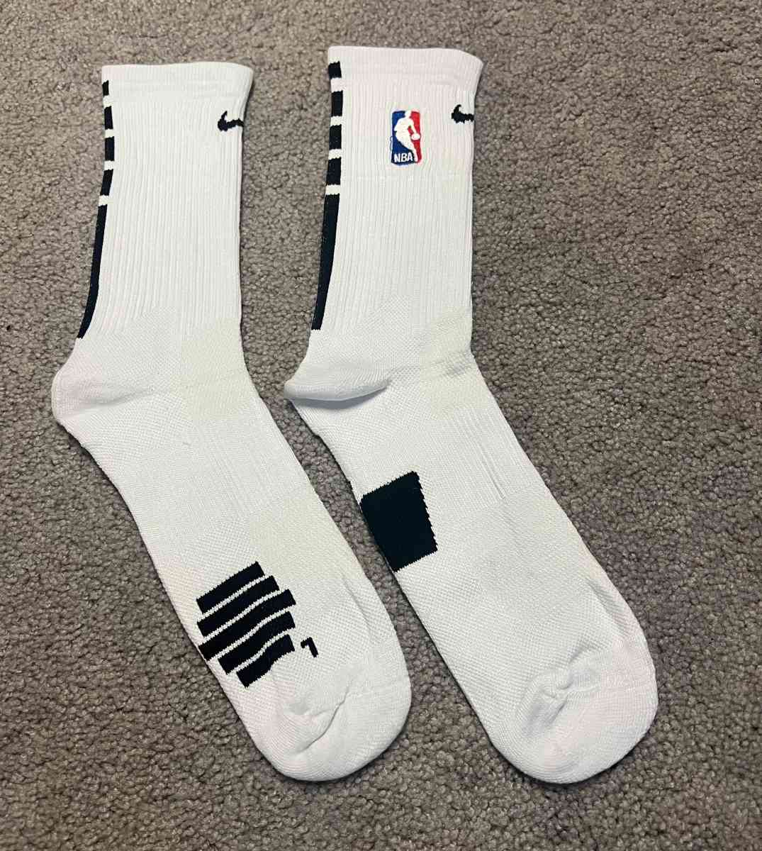 3 Nike Elite DriFit NBA Crew Socks Mens Large - Albany, New York - FleaMarketBay