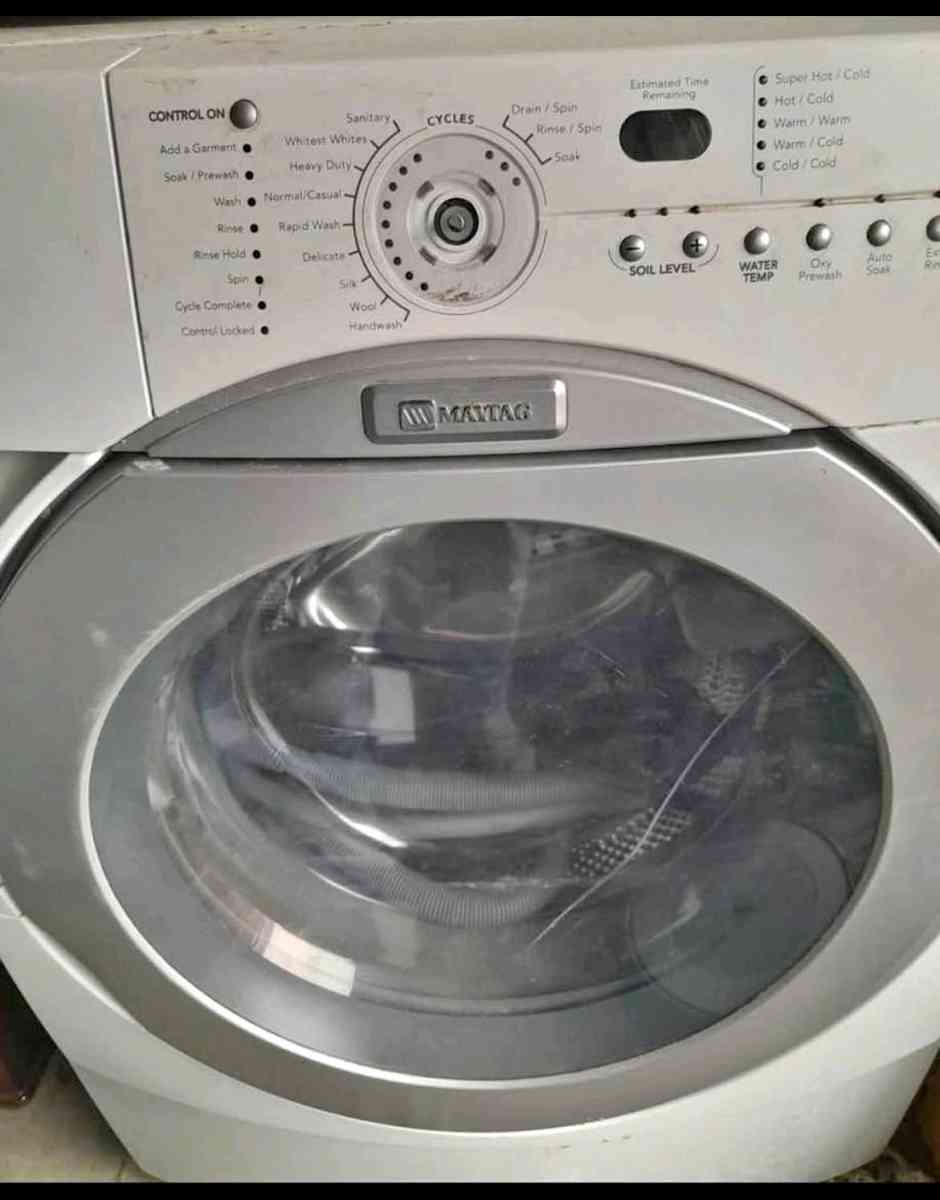 washer and dryer