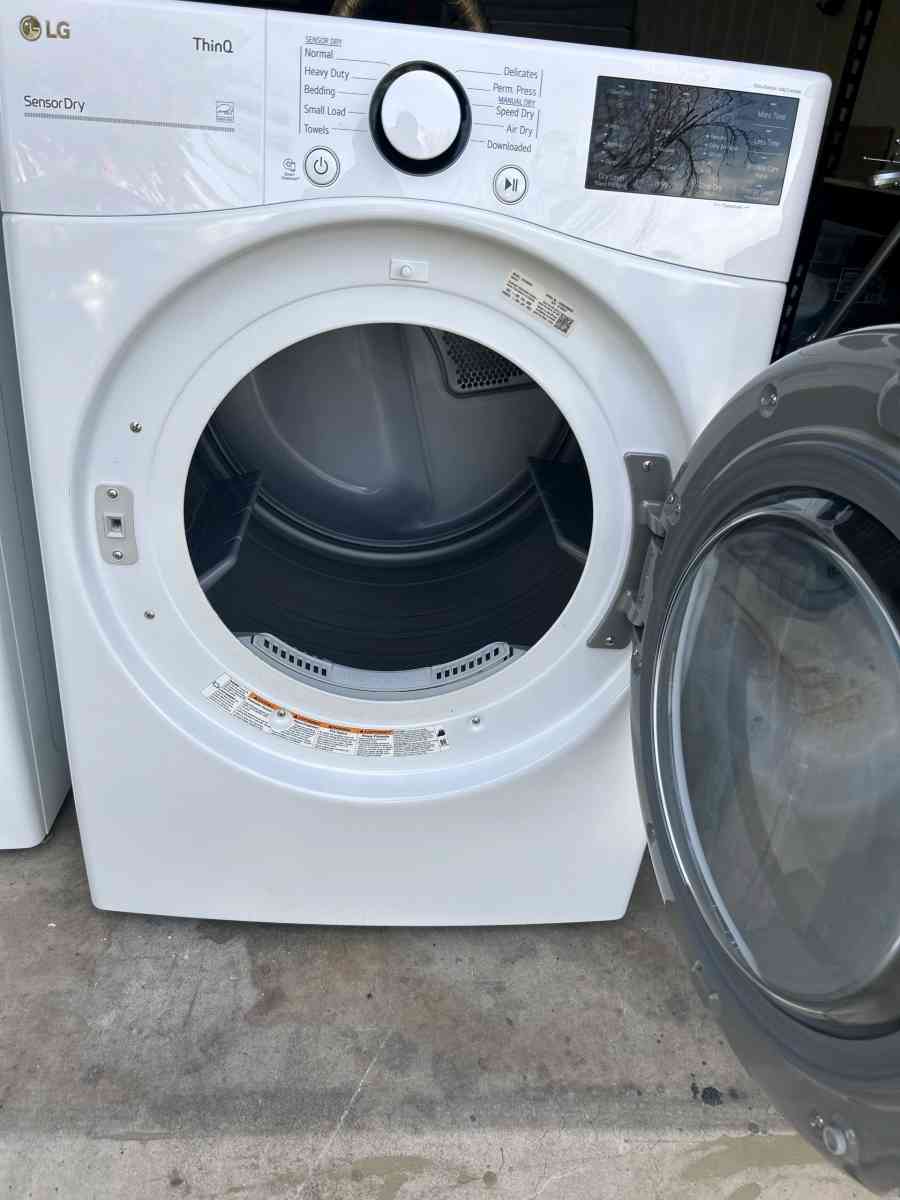 lg washer and dryer