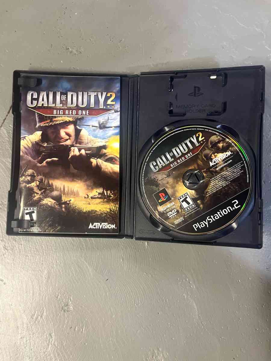 Used Call of Duty 2 Big Red One PS2
