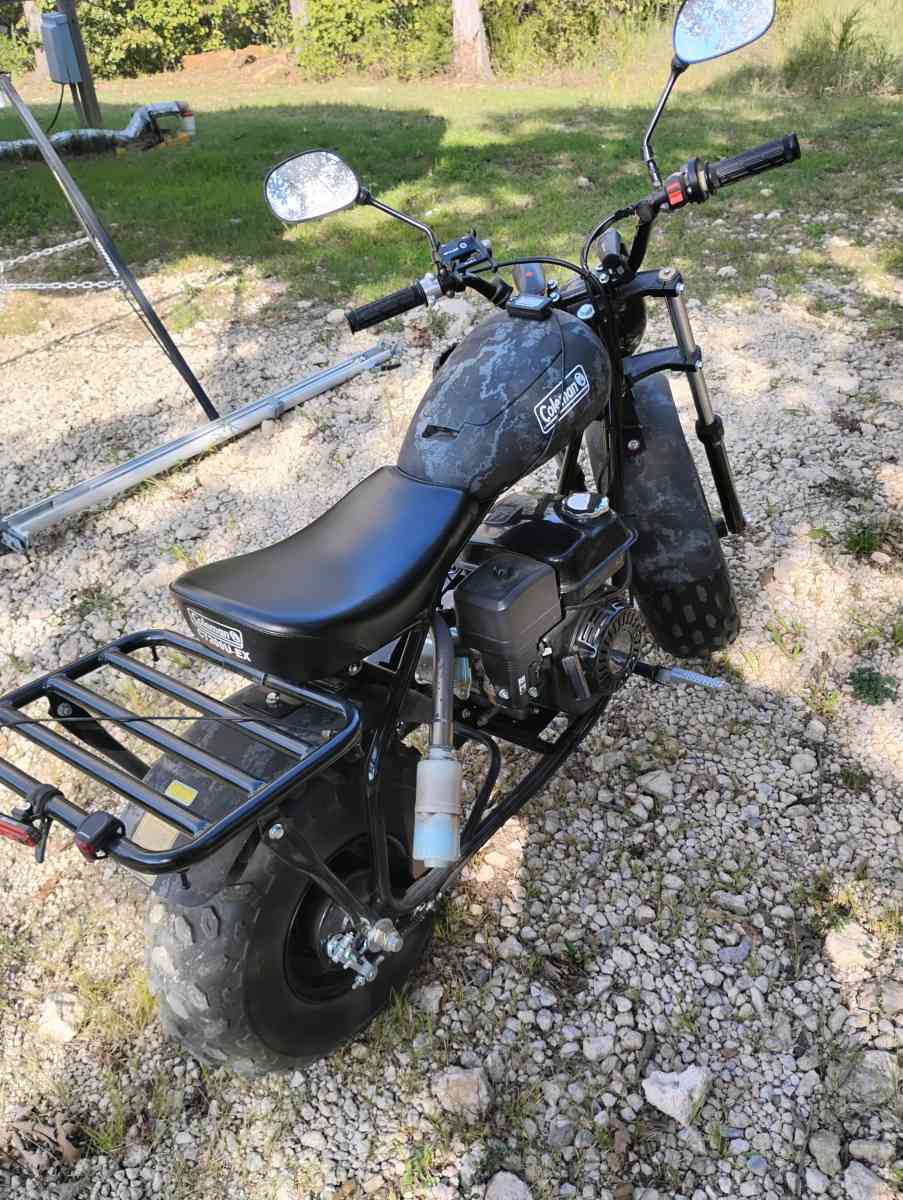 Coleman CT200EX Mini Bike   Black Color - Osage, Oklahoma - FleaMarketBay