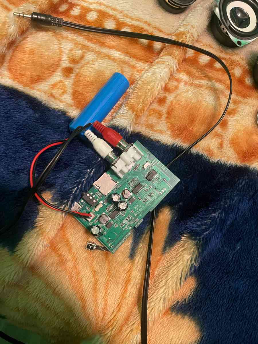 homemade big bass and loud speaker