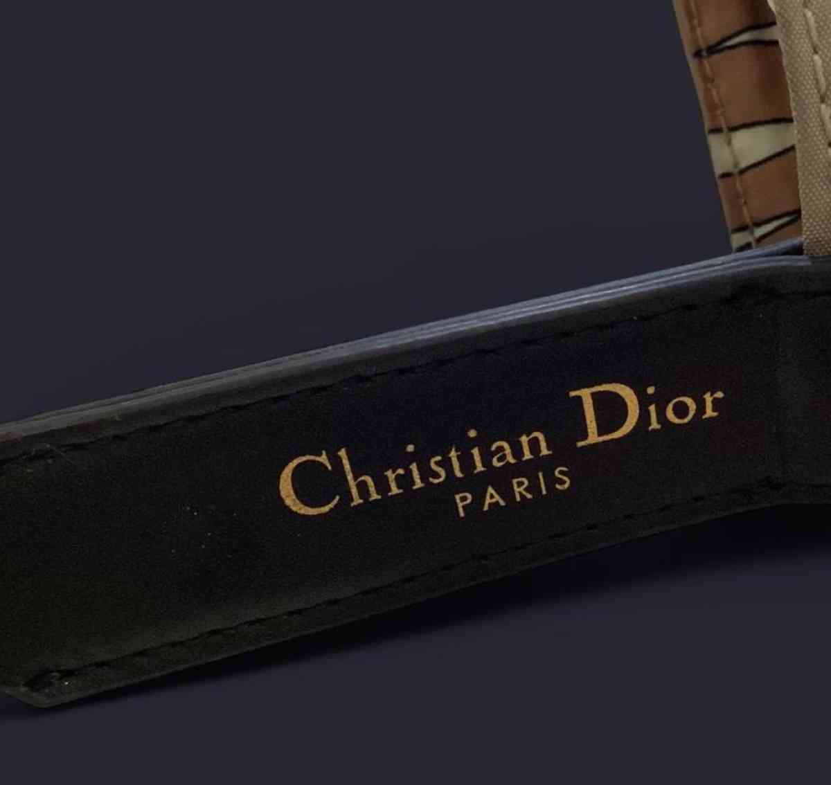 MISS DIOR Medium Canvas CD Toujours Style Totebag Used ONCE