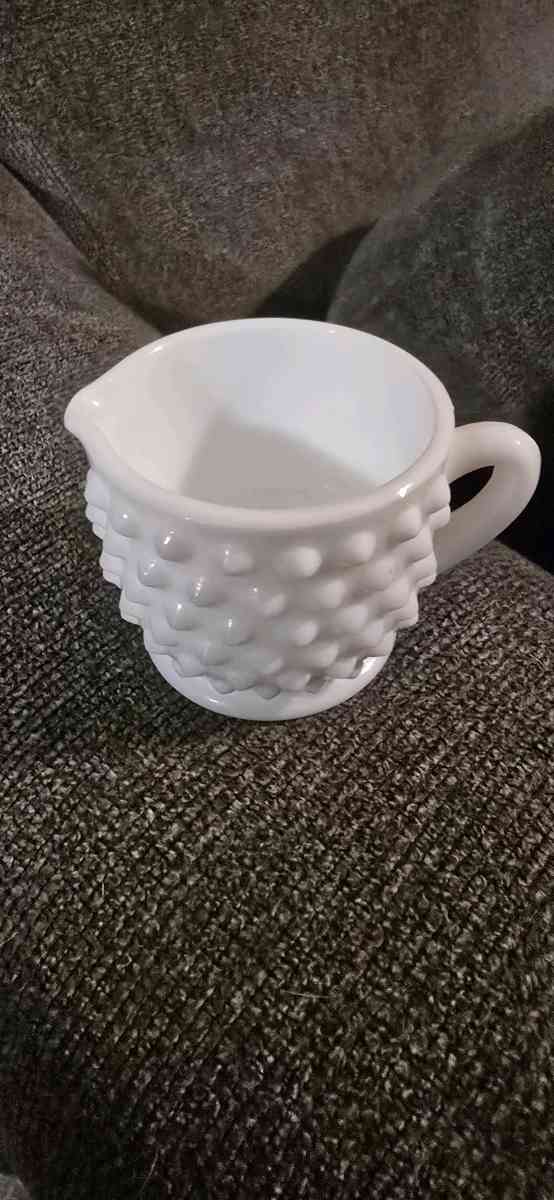 Fenton Milk Glass Set