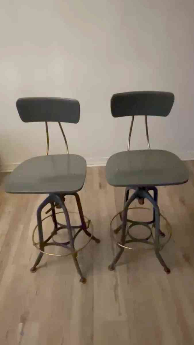 Restoration Hardware Vintage Bar Stools - Philadelphia, Pennsylvania - FleaMarketBay