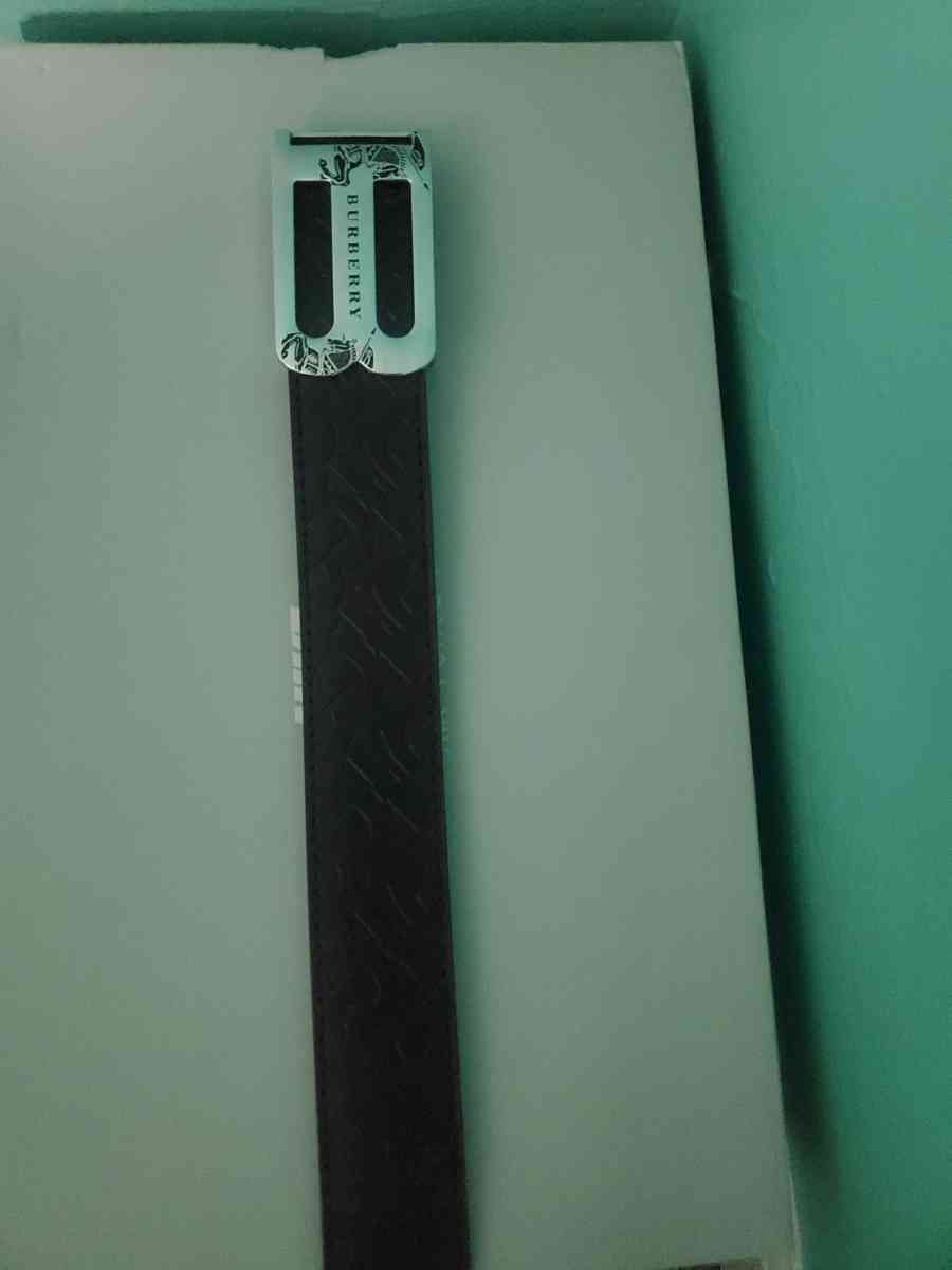 Mens Burberry Belt