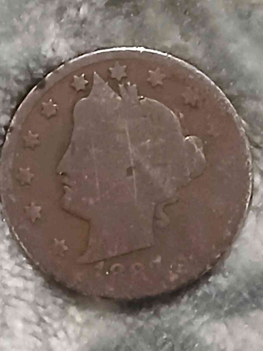 1883 Liberty V Nickel - Bakersfield, California - FleaMarketBay