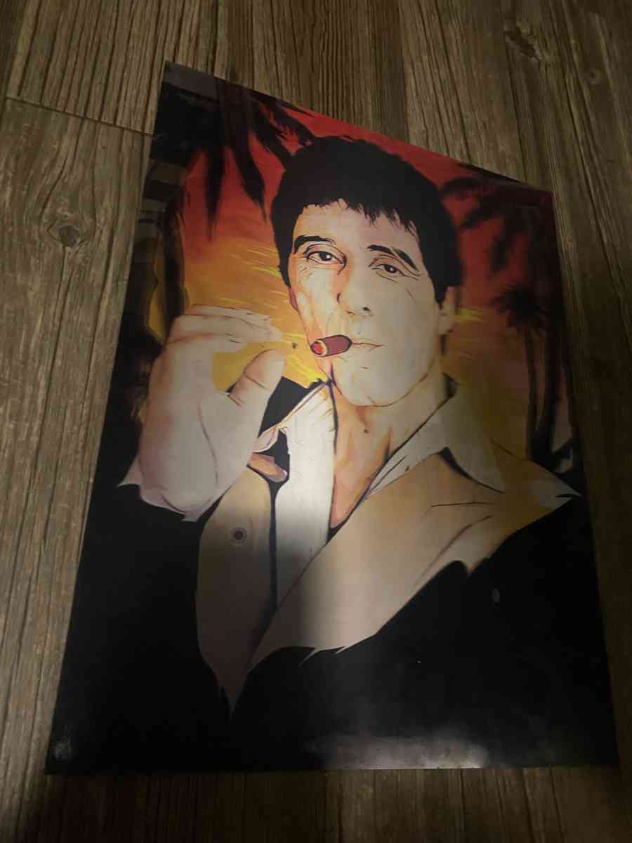 ScarFace Poster - San Antonio, Texas - FleaMarketBay