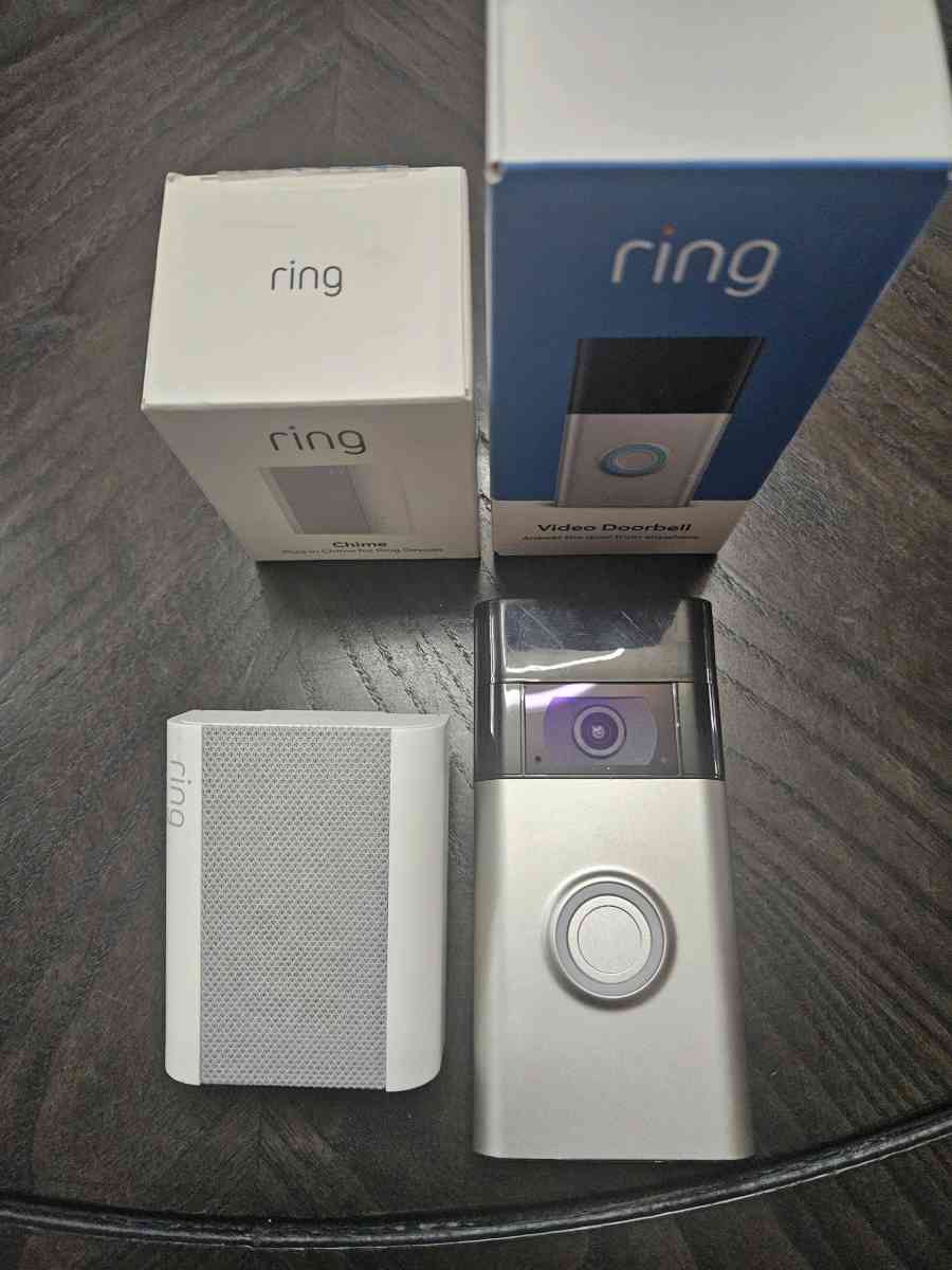 Ring Doorbell and Chime - San Antonio, Texas - FleaMarketBay